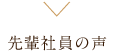 先輩社員の声